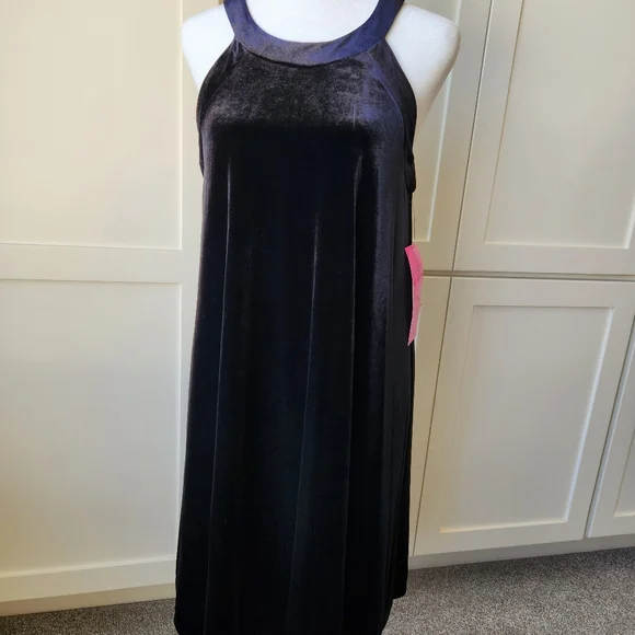 betsey johnson black velvet dress Vintage Betsey Johnson Black Velvet Dress Roses